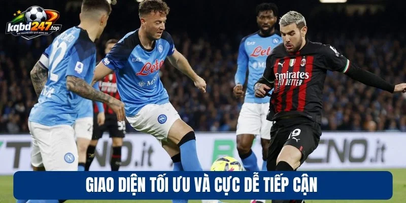 LIVESCORE 90 Giao diện tối ưu và cực dễ tiếp cận