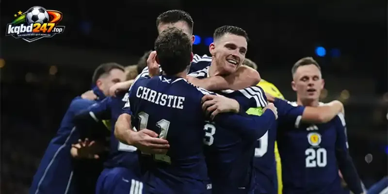 Cập nhật danh sách cầu thủ ra sân của Scotland vs Brazil