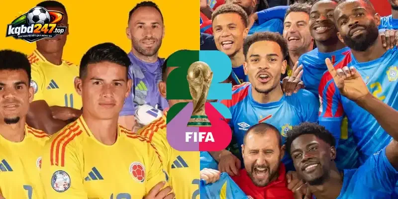 Cập nhật kèo nhà cái trận giữa Colombia vs CH Congo