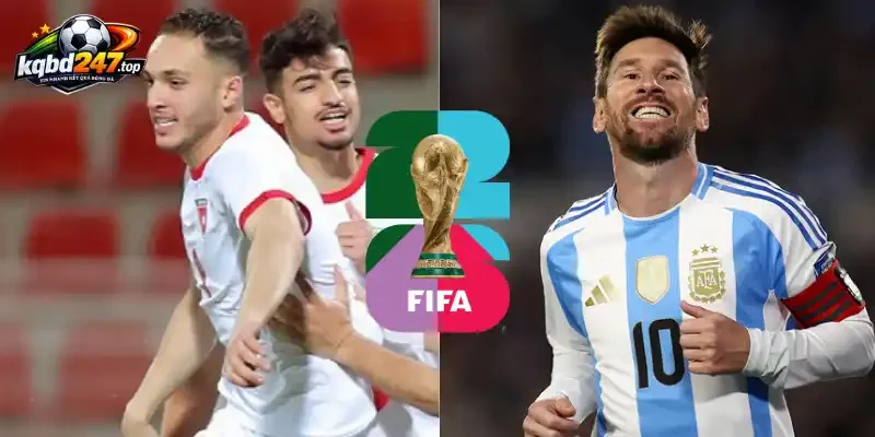 Cập nhật kèo nhà cái trận giữa Jordan vs Argentina