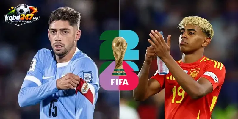 Danh sách cầu thủ được chọn ra sân của Uruguay và Tây Ban Nha