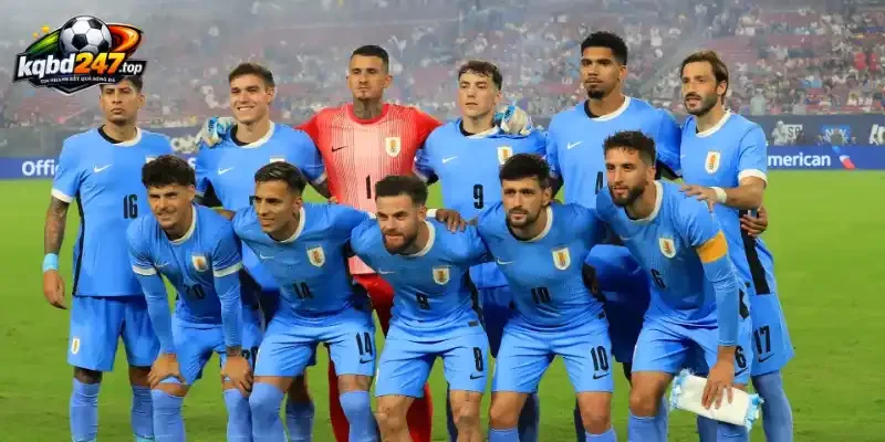 Danh sách cầu thủ ra sân của đội bóng Uruguay vs Cabo Verde
