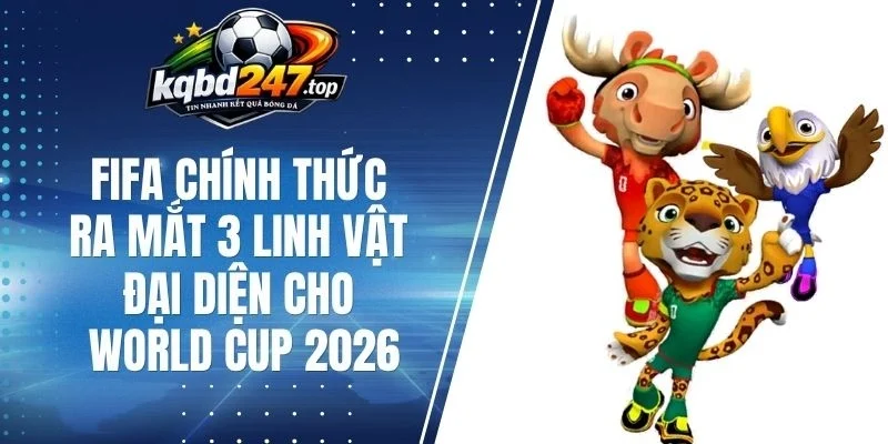 FIFA Chính Thức Ra Mắt 3 Linh Vật Đại Diện Cho World Cup 2026 1 So sánh linh vật WC 2026 với các kỳ trước