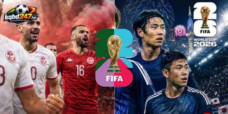 Soi kèo nhà cái trận đấu giữa đội tuyển Tunisia vs Nhật Bản