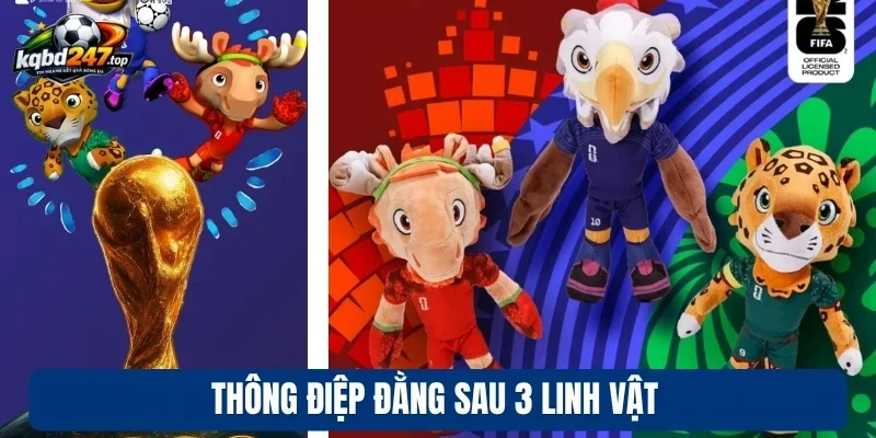 FIFA Chính Thức Ra Mắt 3 Linh Vật Đại Diện Cho World Cup 2026 3 Thông điệp đằng sau 3 linh vật