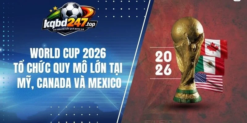 World Cup 2026 Tổ Chức Quy Mô Lớn Tại Mỹ, Canada Và Mexico 4 World Cup 2026 lập kỷ lục với quy mô cực lớn